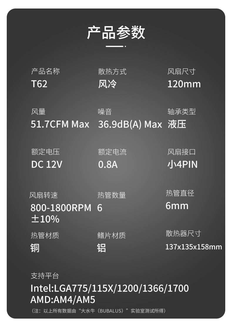 T62双塔散热器